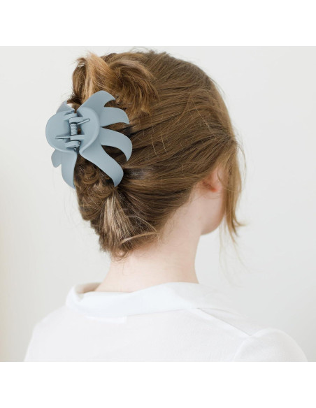 Garras de Cabello Antideslizantes Lolalet - Paquete de 5 Clips Multicolor