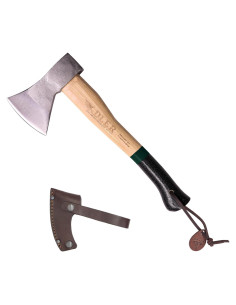 Hacha de Camping Adler Rheinland 35.5 cm Mango Verde