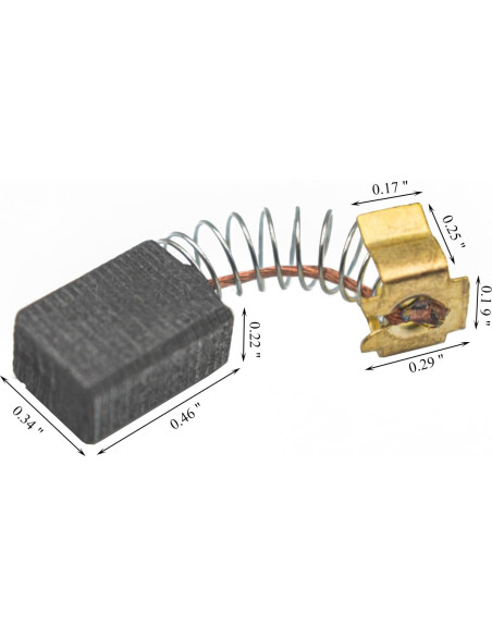 Reemplazo Cepillos de Carbón CB407 para Herramientas Makita - 4 Pares
