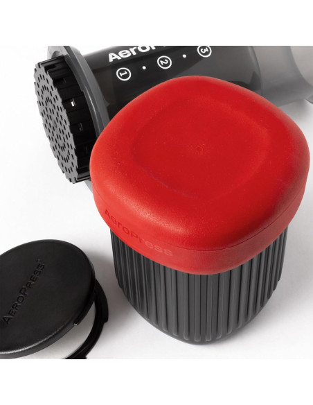 Cafetera AeroPress Go Gris - Prensa Francesa Portátil 317g