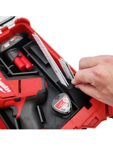 Forro Organizador Milwaukee M12 Hackzall TidyTool Rojo