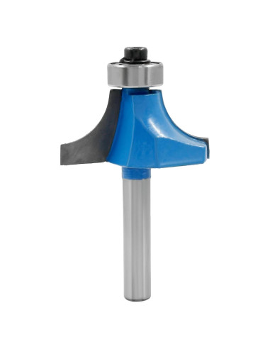 Fresa de Redondeo LDEXIN 22.23mm Vástago 6.35mm Azul