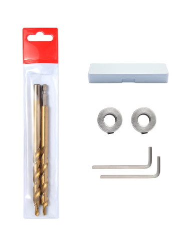 Broca de Escalera 3/8" Kosmi con Mango Hexagonal y Anillo de Parada