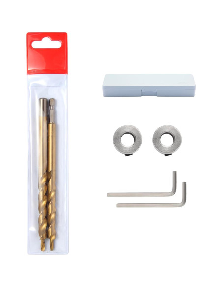 Broca de Escalera 3/8" Kosmi con Mango Hexagonal y Anillo de Parada