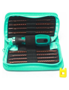 Juego de Puntas de Destornillador WEILIGU 17 en 1 Ergonómico