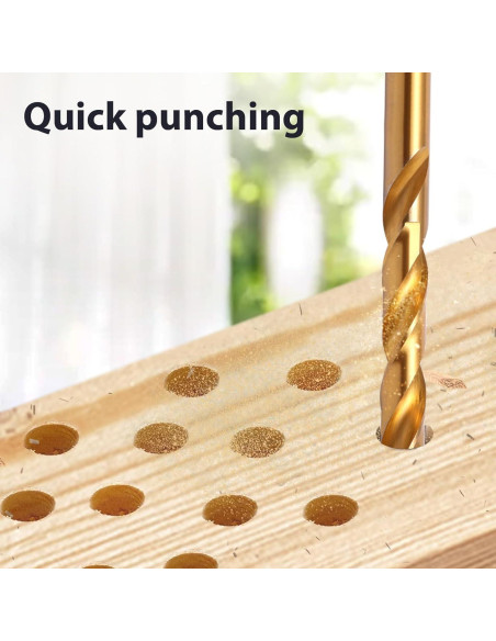 Broca de Escalera 3/8" Kosmi con Mango Hexagonal y Anillo de Parada