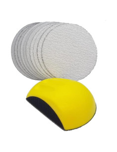 Bloque de Lijado Ergonomico BTwood 5" + 10 Discos Lija