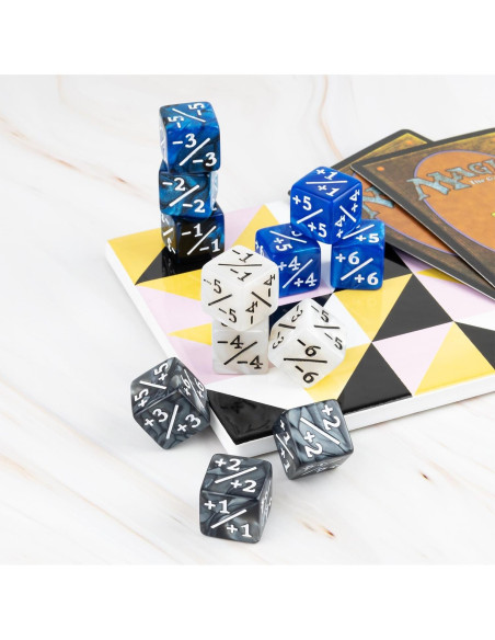 51 Piezas Dados Contadores MTG LAMJAM +1/+6 y -1/-6