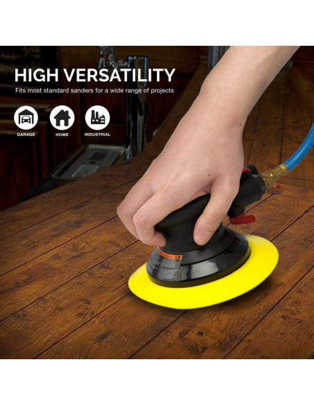 Almohadilla de Respaldo Flexible Neiko 6" con Gancho y Bucle