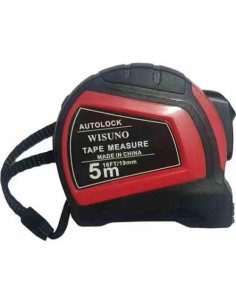 Cinta Métrica WISUNO 4.88 m Retráctil con Auto-Bloqueo 2