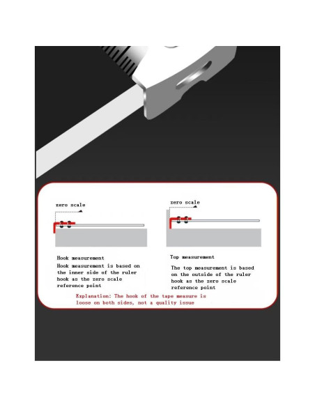Cinta Métrica WISUNO 4.88 m Retráctil con Auto-Bloqueo