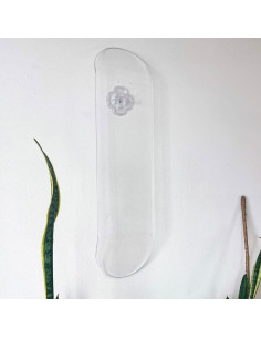 Soporte para Tabla de Skate Hella Hangers - Transparente, Flotante 2