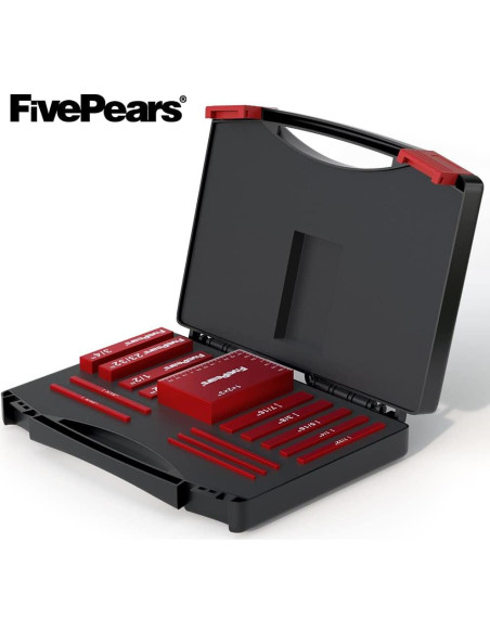 Bloques de Configuración de Aluminio 15 PCS FivePears