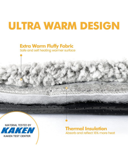 Cama Autocalentable para Gato y Perro Mora Pets 61x46cm