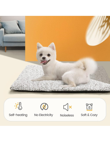 Cama Autocalentable para Gato y Perro Mora Pets 61x46cm