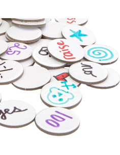 Fichas Reutilizables Fábrica Estelar 80 PCS para Juegos RPG 2