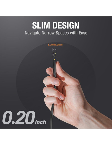 Cámara de Inspección Doble Lente Teslong NTS500B 5mm 1.52m