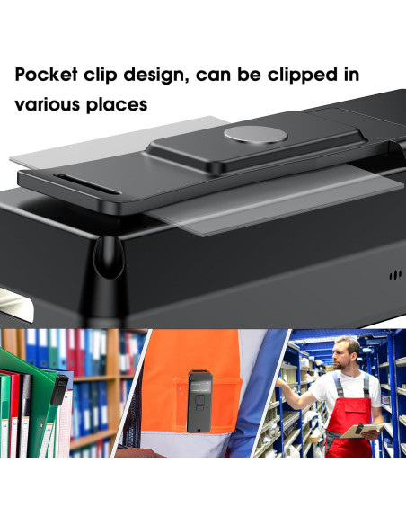 Escáner de Código de Barras Bluetooth Symcode MJ-X1L 1D Inalámbrico Escáner de Código de Barras Bluetooth Symcode MJ-X1L 1D Inalámbrico