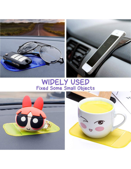 18 Almohadillas Antideslizantes CLESDF para Pintura de Diamante