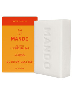 Barra de Limpieza Acidificada Mando 240g - Control Olores 24h