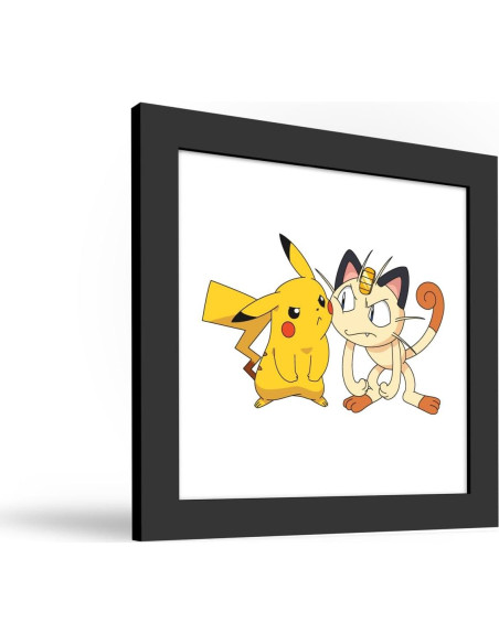 Arte de Pared Gallery Pops Pokémon Pikachu y Meowth 30.48 cm