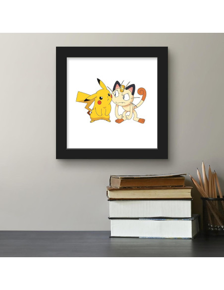 Arte de Pared Gallery Pops Pokémon Pikachu y Meowth 30.48 cm