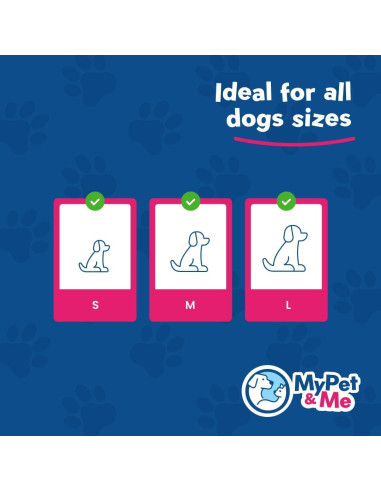 Juguete para Perros Mi Mascota y Yo Ratón Azul 10.9 cm