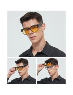 Gafas de sol polarizadas Bircen para uso sobre gafas - Protección UV 2