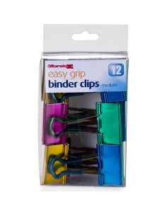 Clip de carpeta metálico Officemate 31054, 6 paquetes de 12 2