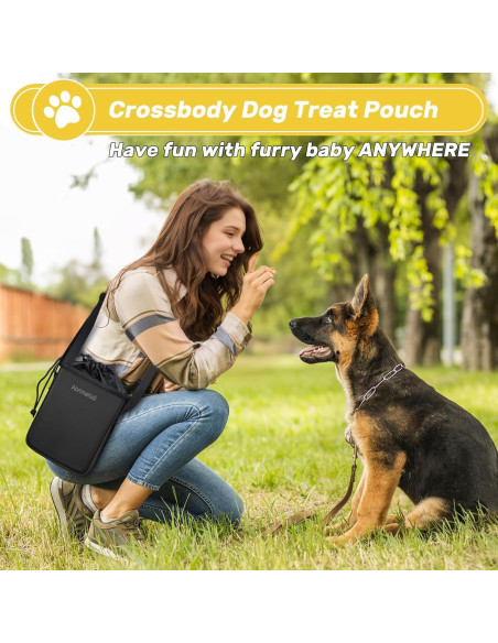 Bolsa de Viaje para Perros Abrimelodi con 2 Contenedores y Cuencos