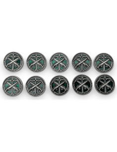 Conjunto de Fichas de Clase Norse Foundry Ranger - 10 Miniaturas 25mm 2