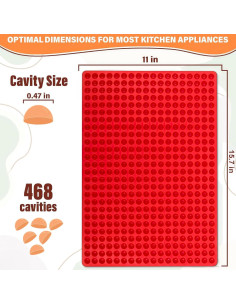 Molde de Silicona DIMROM 16" Redondo para Golosinas 2