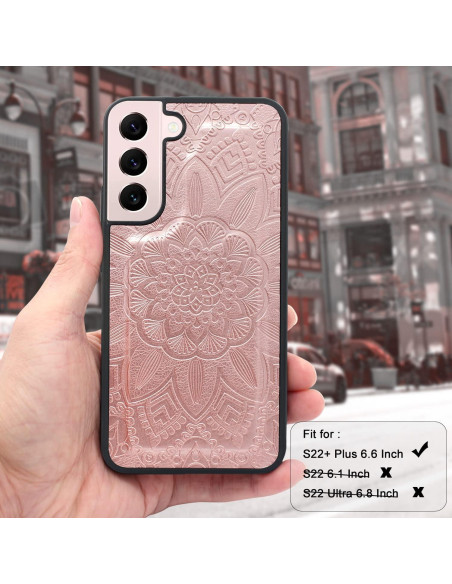 Harryshell Carcasa Billetera Magnética para Samsung S22+ 5G