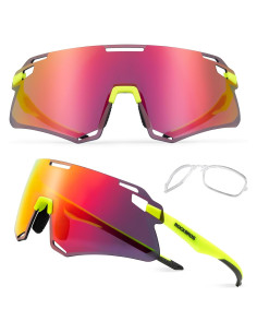 Gafas de Ciclismo ROCKBROS Antiblu UV, Montura Mediana