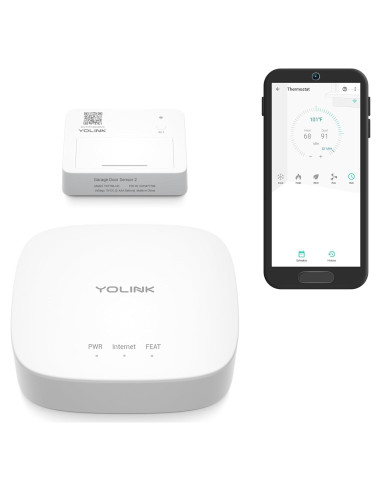 Sensor de Puerta de Garaje Inteligente YoLink con Hub