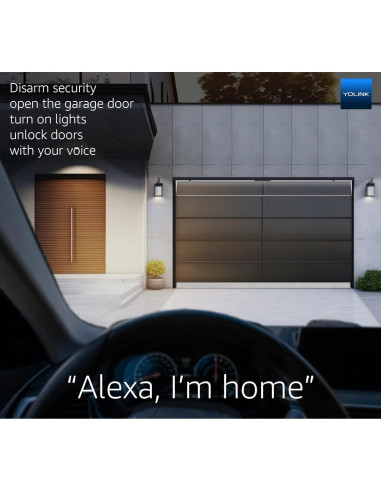 Sensor de Puerta de Garaje Inteligente YoLink con Hub