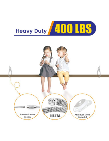 Anclajes de Muebles 4our Kiddies 10 Paquete Seguridad Infantil