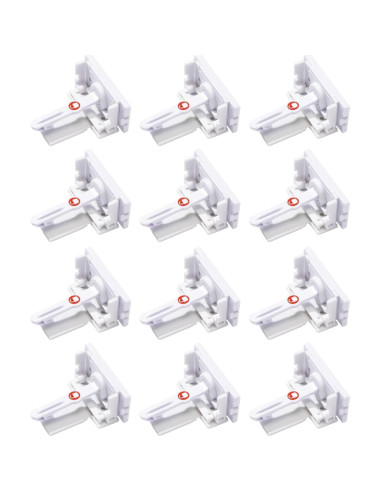 Cerraduras Adhesivas Safety 1st Secure-to-Explore 12 Pzas