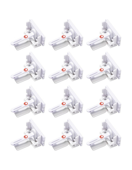 Cerraduras Adhesivas Safety 1st Secure-to-Explore 12 Pzas