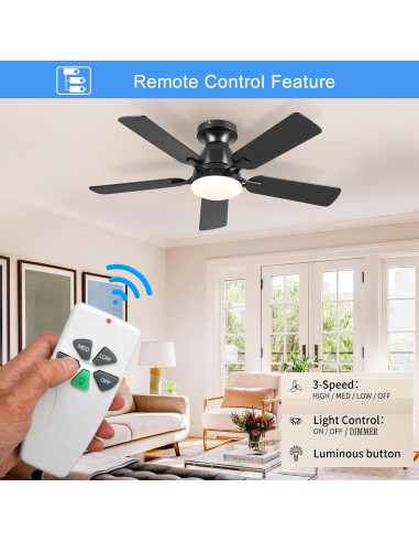 Control Remoto FAN53T para Ventilador de Techo Harbor Breeze