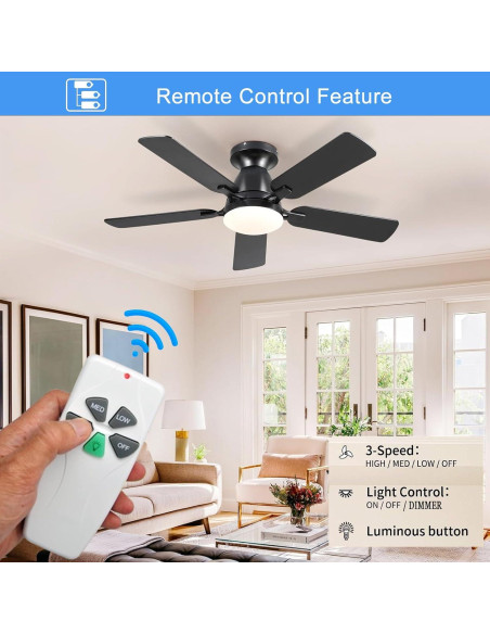 Control Remoto FAN53T para Ventilador de Techo Harbor Breeze
