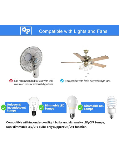 Control Remoto FAN53T para Ventilador de Techo Harbor Breeze