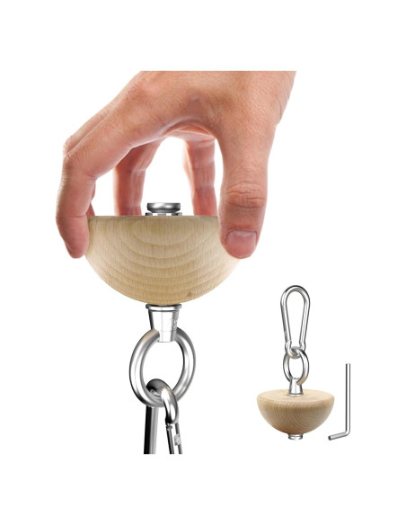 Bloque de Pinza de Madera de Haya Lights Mountain Grip - Entrenamiento de Fuerza