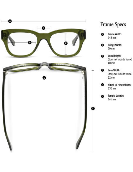 Gafas de lectura unisex Miklos 1.75x Verde Patrimonio