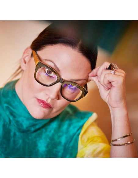 Gafas de lectura unisex Miklos 1.75x Verde Patrimonio