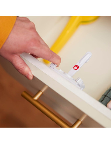 Cerraduras Adhesivas Safety 1st Secure-to-Explore 12 Pzas