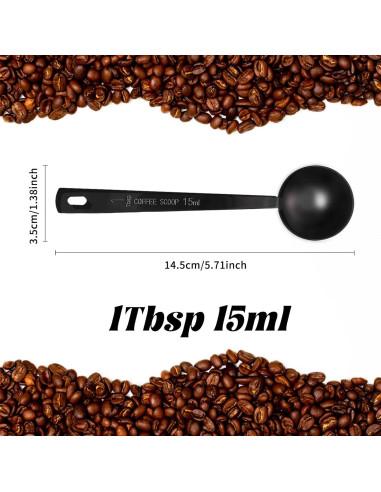 3 Cucharas Medidoras de Acero Inoxidable FHDUSRYO 15ml