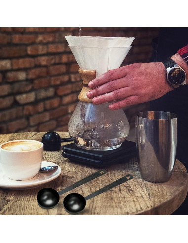 3 Cucharas Medidoras de Acero Inoxidable FHDUSRYO 15ml