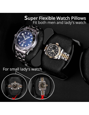 Enrollador de Reloj DOOMOOK para 6 Relojes Automáticos con LED