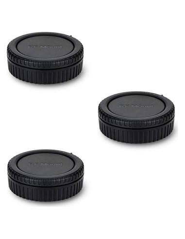 Tapa de lente y cuerpo para cámara Canon RF - 3 Piezas